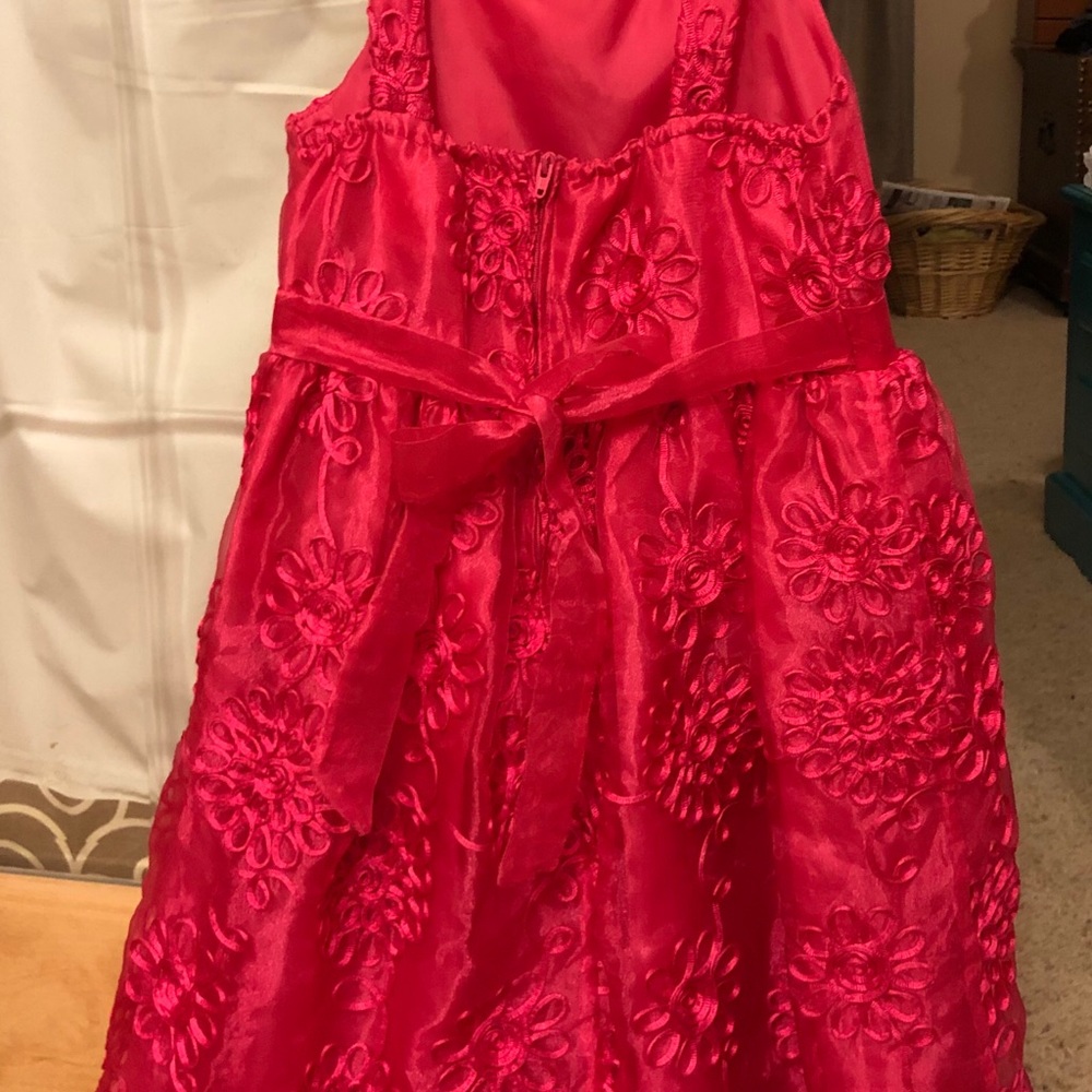 Hot pink dress - Picture 7 of 8